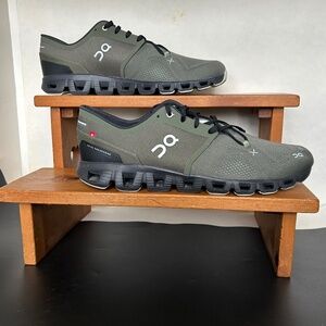 On Cloud X3 Olive/Resida  Men's Training. Running, Walking Shoes, Size 13 M